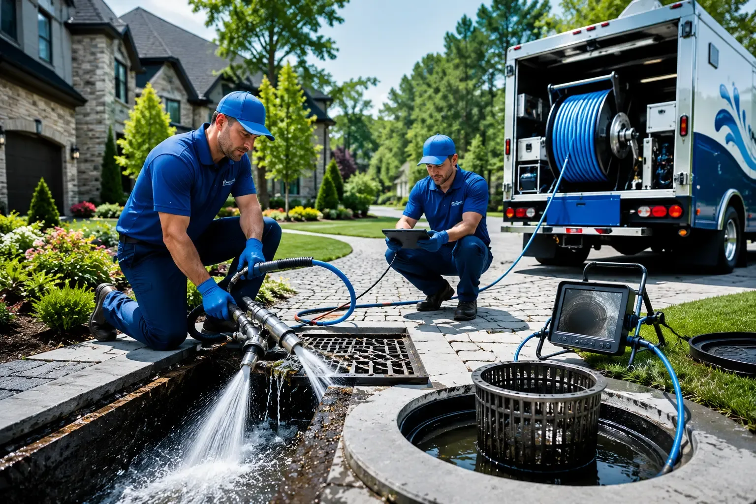 Local outdoor drain cleaning professionals in Garden City, TX