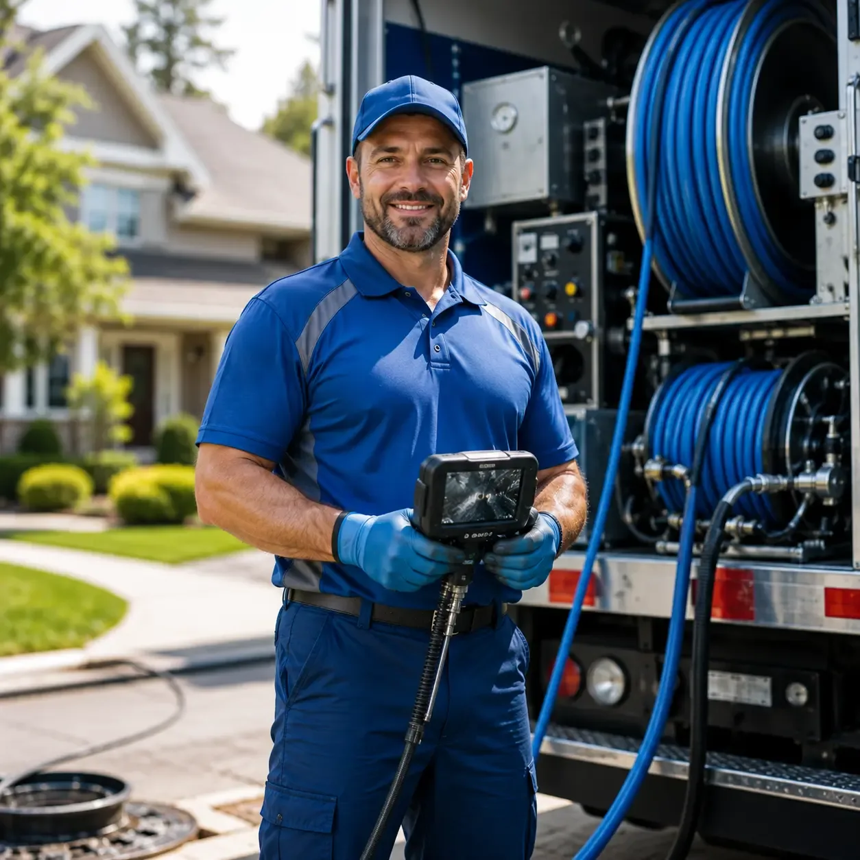 Local outdoor drain cleaning specialists in Garden City, TX